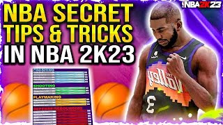 NBA 2K23 TIPS AND TRICKS! BECOME THE BEST 2K PLAYER IN THE WORLD!