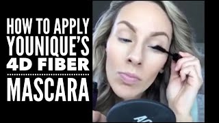 Younique 4D One-Step Fiber Mascara Demo