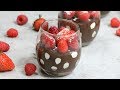 Quick Polka Dot Chocolate Pudding