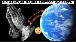 Big Praying Hands founds on Google earth 🌍#googleearth #googlemaps #viral