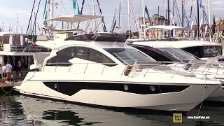 2019 Cranchi 60 Fly Yacht - Deck and Interior Walkaround - 2018 Cannes Yachting Festival