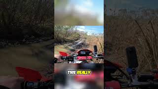 #4 My Motorcycle Got Stuck! Muddy Close Call