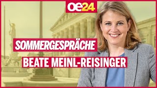 Das oe24.TV Sommergespräch mit Beate Meinl-Reisinger