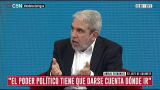 Aníbal FERNÁNDEZ: "NO VAMOS a PERMITIR que LASTIMEN al PRESIDENTE"