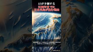 【AIが予測】2100年までに日本が沈没する可能性が高い理由 #ai #もしも #もしもシリーズ　#shorts