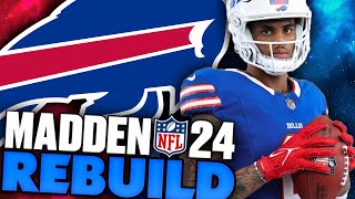Keon Coleman Buffalo Bills Realistic Rebuild! Madden 24 Franchise