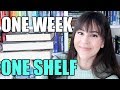 One Week, One Shelf || YA Fantasy Reading Vlog