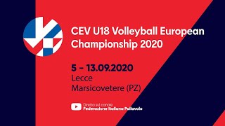 #EuroVolleyU18M - Poland - Italy (Semifinal 1/4)