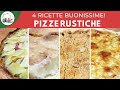 4 pizze rustiche facili e sfiziose | FoodVlogger