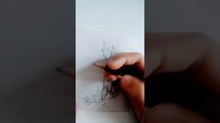 Circle Drawing 🤩😍 Landscape Drawing #shorts #drawing