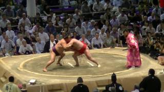 大相撲.2016.7.24⑯/北磻磨(kitaharima)-蒼国来(sokokurai) nagoya Basho/day 15 #sumo