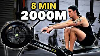 8-Minute 2000m Row Along | Perfect Negative Split Strategy