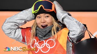 Chloe Kim re-lives her back to back 1080's and how she plans to one-up them in 2022 | NBC Sports