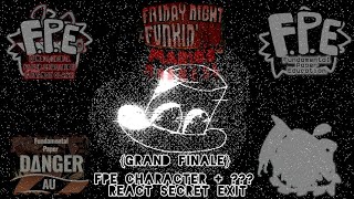 FPE Character + ??? React Fnf Mario Madness V2 || Grand Finale || World 8 || Secret Exit