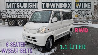 The Mitsubishi Town Box: The Ultimate JDM Van for Weirdos