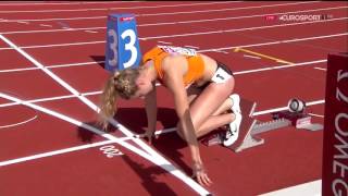 260 Ivet Lalova Collio 200m Women's Semifinal 3 HD European Athletics Championships Amsterdam 2016