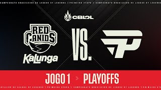 CBLOL 2023: 1ª Etapa - Playoffs | RED Kalunga x paiN Gaming (Jogo 1)
