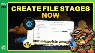 Snowflake Demo // ❄️ How To Create File Stages In Snowflake Data Cloud - Snowsight | www.demohub.dev