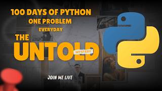 Day 4 of 100 days of python #coding #python #livecoding