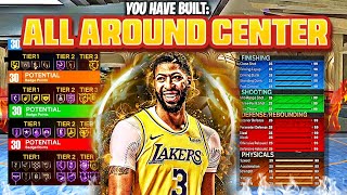 GAME BREAKING BEST CENTER BUILD IN NBA 2K23! *DEMIGOD* ALL AROUND CENTER BUILD! Best Build NBA2K23!
