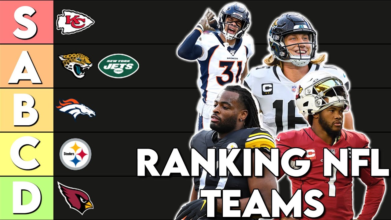 NFL Teams Tier List 2023 (The BEST NFL Teams RANKED) - YouTube