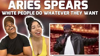 ARIES SPEARS - WHITE PEOPLE DO WHATEVER THEY WANT | REACTION