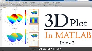 How to create 3D plot in MATLAB - Part 2 | Animate 3D plot in Matlab | MATLAB TUTORIALS