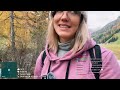 cycling to a cow parade in alps