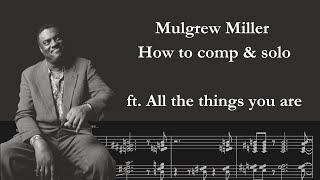 Mulgrew Miller teaches how to play All The Things You Are (+PDF)