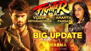 BIG UPDATE | Vijay Devarakonda's FIGHTER Movie | DHARMA Productions | Puri Jagannath | Ananya pandey