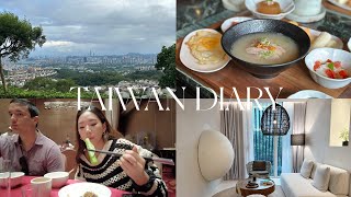 Taiwan Diary 🧋終於回台灣了！ 最愛搭國泰到香港轉機的原因、朝思暮想的牛肉麵和鼎泰豐小籠包｜感恩節宜蘭輕旅行、帶美國人體驗宜蘭小吃、櫻桃鴨五吃和礁溪網美飯店初體驗！