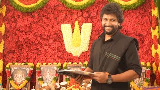 Natural Star Nani New Movie NANIOdela 2 Pooja Cermony Natural Star Nani in VenkyDigitalEntertainment