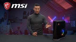 Full overview of MSI Trident X Console-sized Desktop PC| Gaming Desktop | MSI