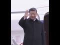 xi departs from moscow russian deputy pm sees him off with a grand farewell ceremony at the airport