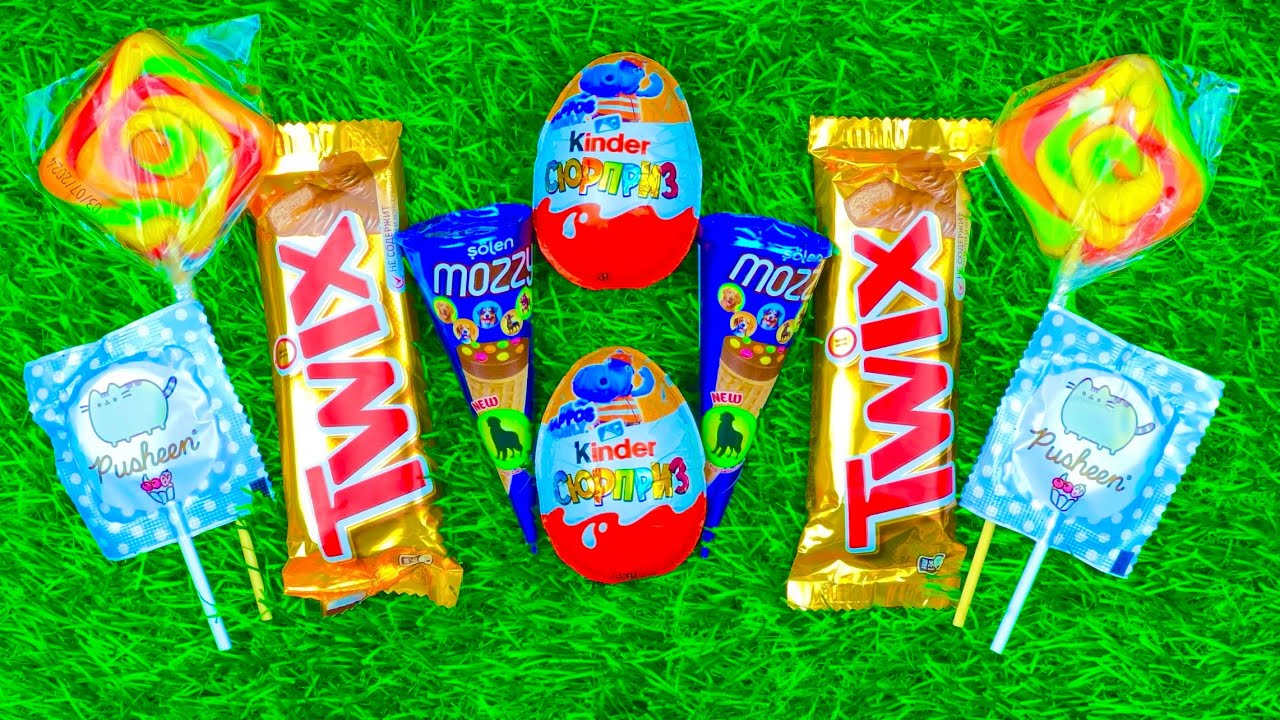 Satisfying Asmr Candy Unboxing Lollipops Chocolate Gummy Sweets