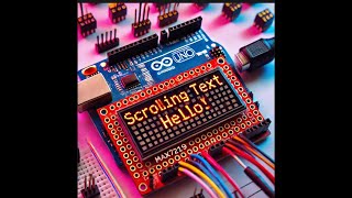 Arduino Scrolling Text Display With Max7219 Led Dot Matrix Circuit ...