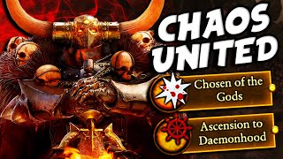 Uniting The Forces Of Chaos In Total Warhammer 3 As Archaon!