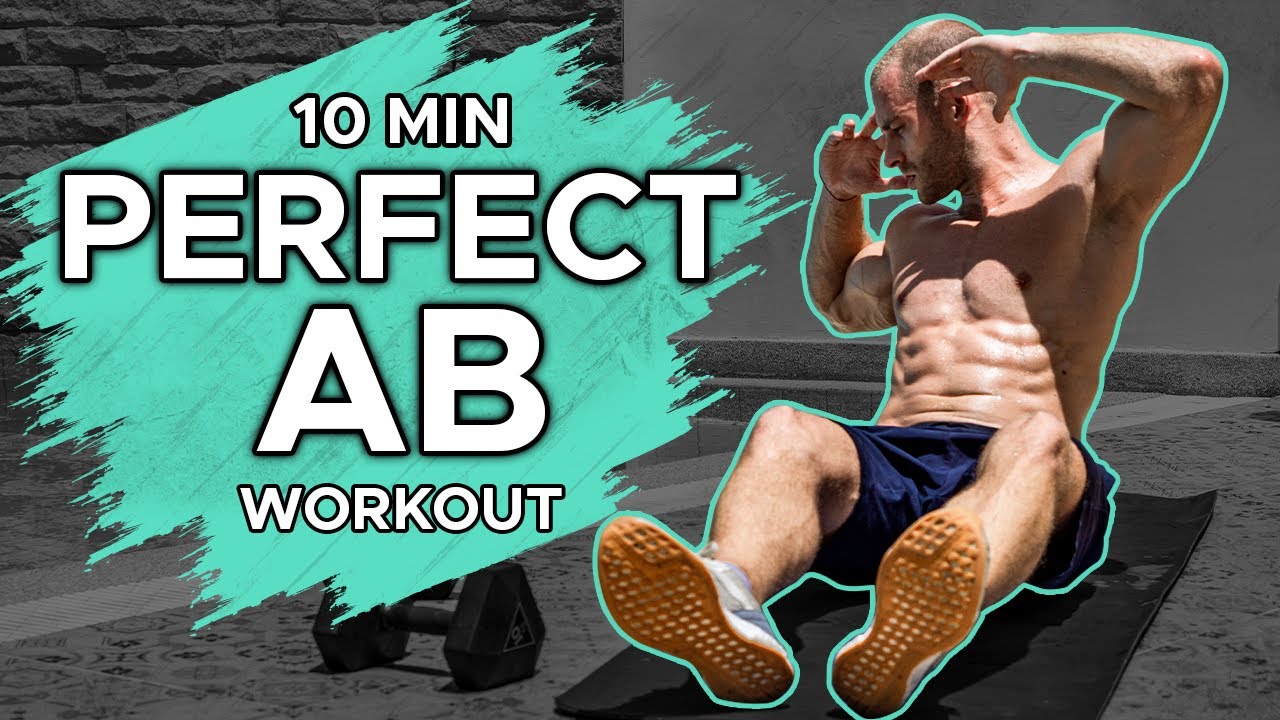 10 MIN PERFECT ABS WORKOUT | No Equipment Bodyweight Workout - YouTube