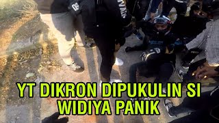 YT DIKRON DIP'uK'ULIN SI WIDYA P4N1K!! kumpul bareng