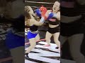 dwarf fight beautiful bobbie vs little jess capri 💣🥊🔥