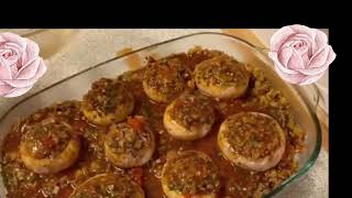 How to make delicious stuffed mushrooms with potatoes and meat🔝🔝🔝😋 Naj ukusni Punjeni šampinjoni