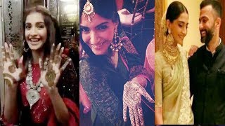 Sonam Kapoor & Anand Ahuja's Wedding Mehendi Ceremony | FULL DETAILS