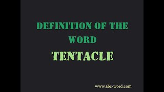 Definition of the word \