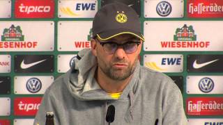 Jürgen Klopp: "Jegliche Kritik ist angemessen" | SV Werder Bremen - Borussia Dortmund 2:1