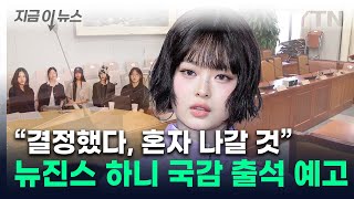 '사내 따돌림 의혹' 뉴진스 하니, 국감 나온다...어도어 대표와 마주하나 [지금이뉴스] / YTN