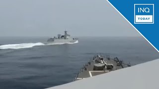 US Navy releases video of Chinese warship’s ‘unsafe interaction’ near Taiwan | INQToday