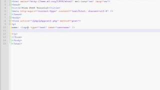 PHP POST Method Form Tutorial
