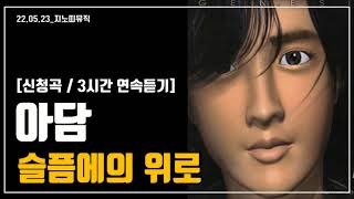 [신청곡/3시간 연속듣기] 아담(Adam((Cyber Singer)｜슬픔에의 위로｜광고 ❌｜가사/LYRICS