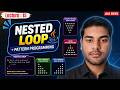 Nested Loops & Pattern Programming in Java Explained Completely