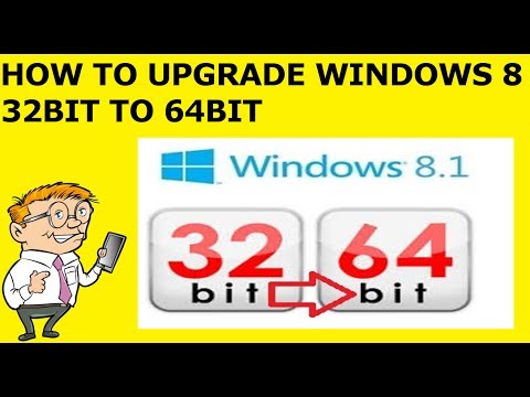 How To Upgrade Windows 8 32 bit to 64 bit (Step by Step Guide) How To Upgrade Windows 8 32 bit to 64 bit (Step by Step Guide)